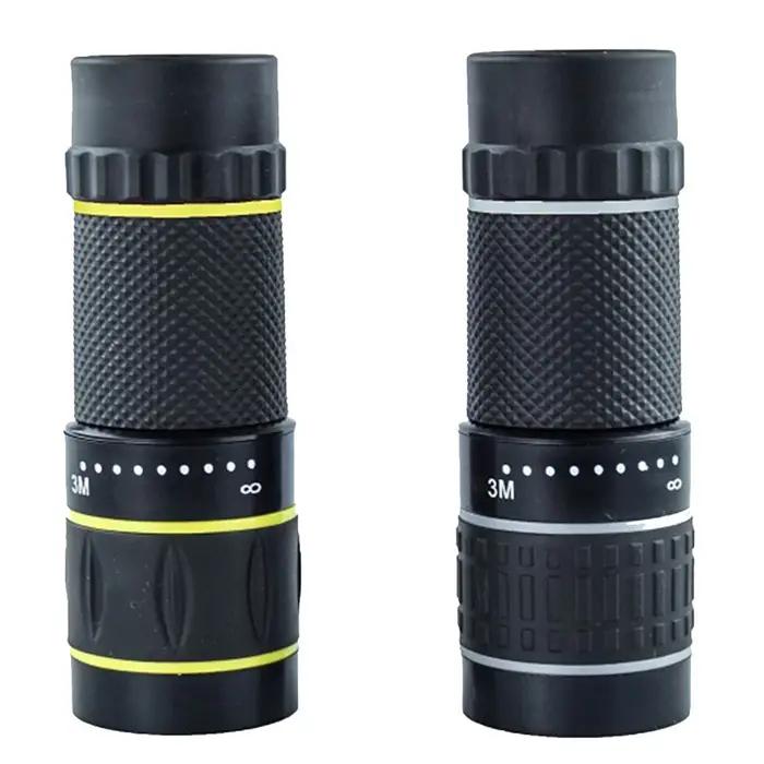 Monoculaire 10x22 haute qualité zoom focus film vert poche optique portable chasse tourisme scope