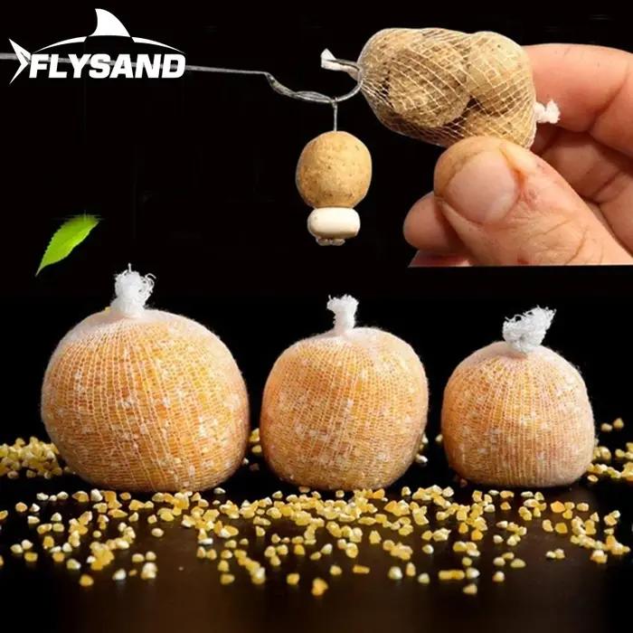 FLYSAND 5m PVA maille de pêche PVA sac de pêche maille Soluble dans l'eau maille carpe pêche mangeoi