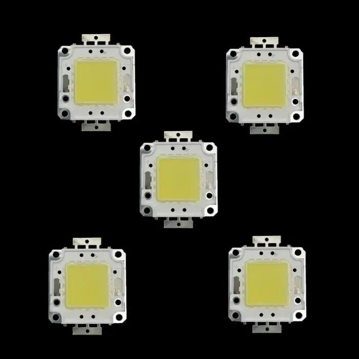 Puces d'ampoules LED COB pour budgétaire, 100W, 50W, 30W, 20W, 10W, DC 12V, 36V, jardin, carré, lumi