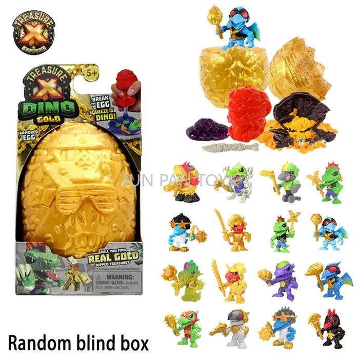 Original Treasure X Dino Gold Armored Blind Egg Quest for Dragons