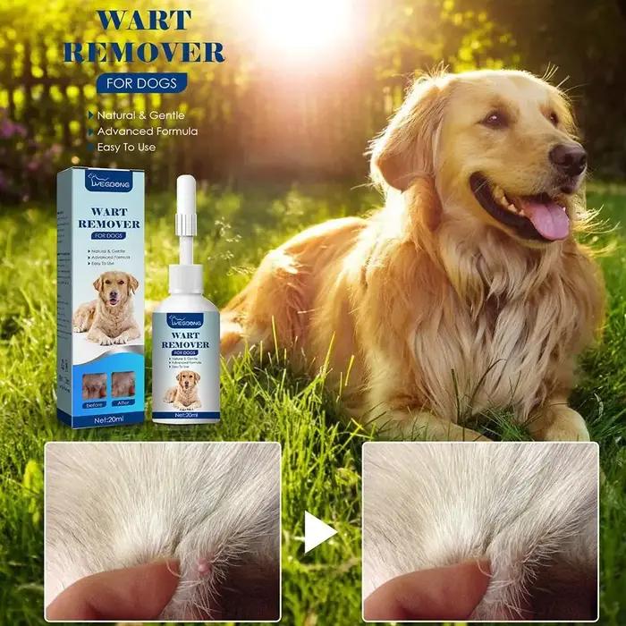 Traitement naturel Dissolveur de Verrues pour Chiens Formule Sans Douleur Pour Animaux de Compagnie Occasions Spéciales Soins de Chiens