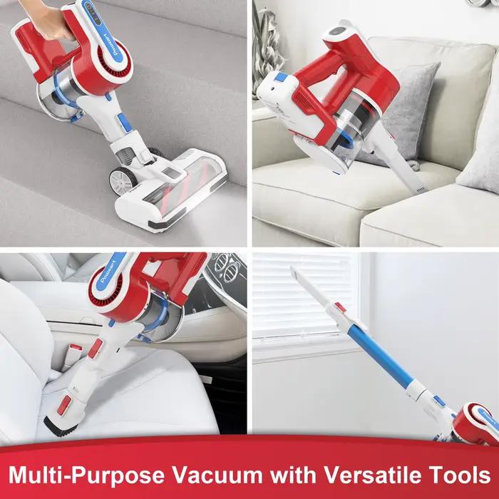 POWEART-aspirateur sans fil V80 26KP, puissant appareil d'aspiration