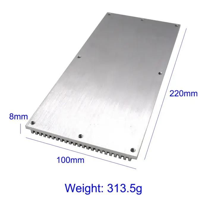 220x113mm Haute Luminosité Dimmable 100W 12V LED Panneau Lumineux COB avec Gradateur Matrice LED Conseil pour Éclairage