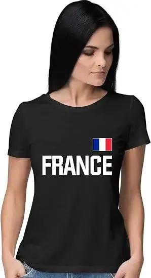 T-shirts de la Coupe de France de football 2026 : Étoiles du championnat pour les jours de match – Vêtements graphiques fierté française pour femmes et hommes