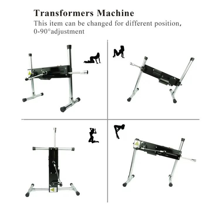 FREDORCH Machine sexuelle automatique extrêmement silencieuse Vac-u-Lock Turbo Power mitrailleuse se