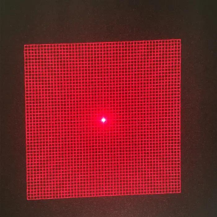 5 pièces/paquet DOE éléments optiques différents grille lentille Laser grille de lumière 50x50