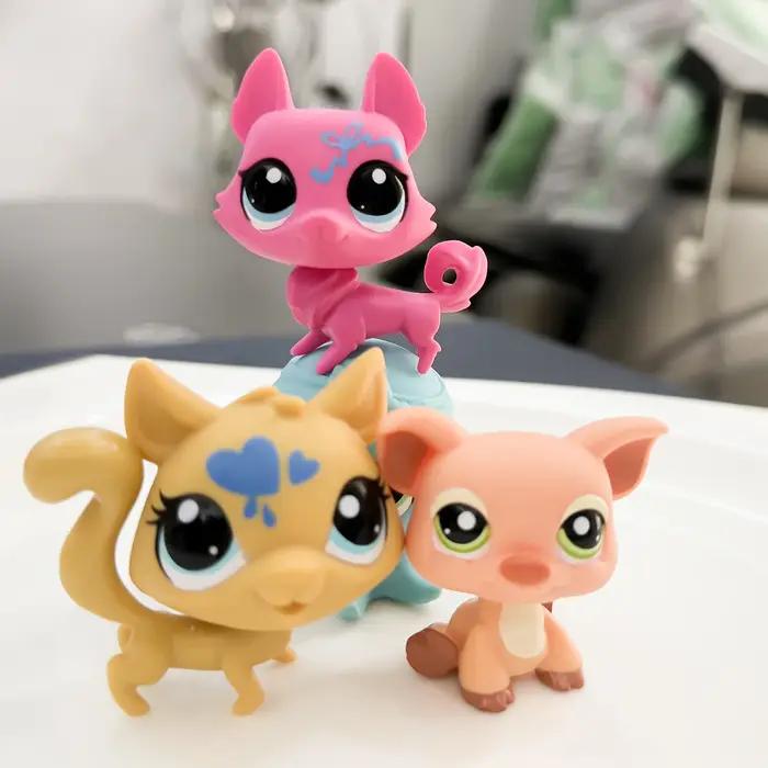 Pet LPS chiens Cuat Anime figurines jouets pâques Bonus jouet 1pc comme votre choix