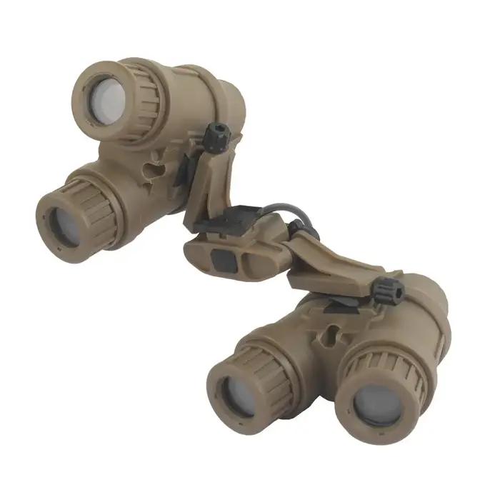 Lunettes vision nocturne factice GPNVG18 - Modèle dummy avec support casque NVG airsoft tactique