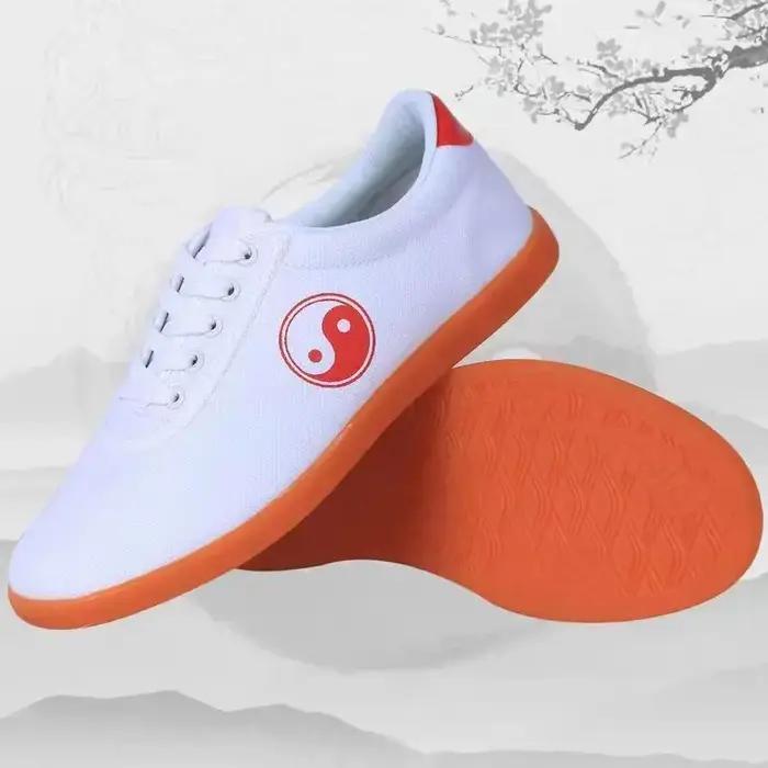 Chaussures KungFu chinoises en cuir Arts martiaux TaiChi Taekwondo WuShu karaté