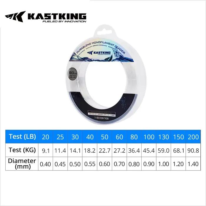KastKing 20-200LB 110M 0.40-1.40mm Nylon Ligne De Pêche Chaude Super Forte Monofilament Nylon Ligne