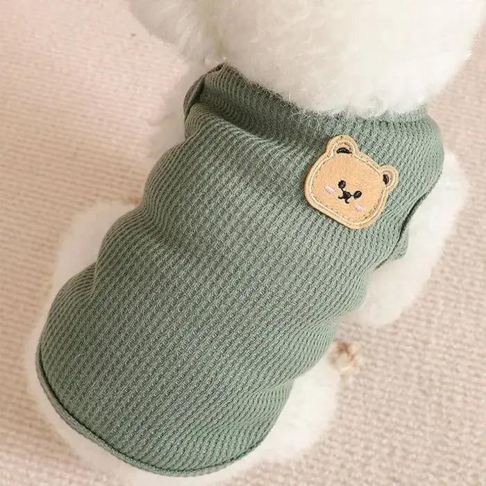 Gilet pour chien, vêtements pour animaux de compagnie, quatre couleurs de tissu Polyester, respirant