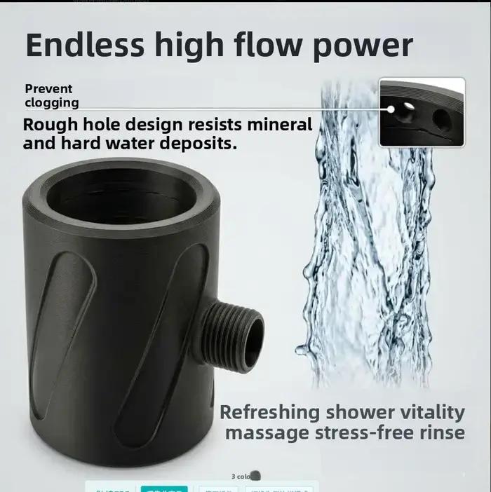 Pommeau de douche haute pression portable pour hommes