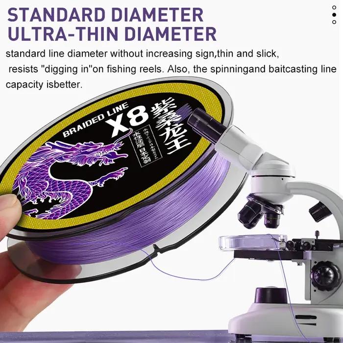 ZUKIBO ZISANG japon 8 brins tressé ligne de pêche lisse Multifilament PE fil haute qualité Super Dur