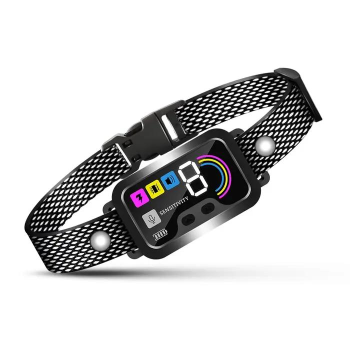 Collier anti-aboiement intelligent pour chiens
