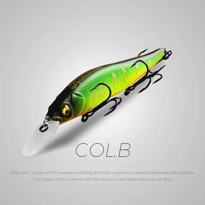 Bearking professionnel Wobbler 110mm 14g plongée 1.8m SP leurres de pêche appâts artificiels prédateur attirail jerkbait