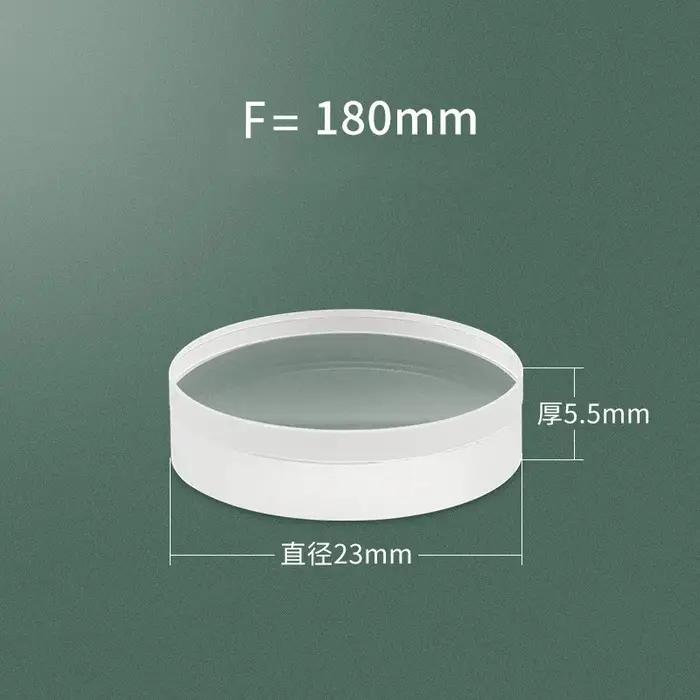Objectif de microscope métallurgique Infinity 22mm 23mm, doublet de lentilles cémentées Mitutoyo Oly