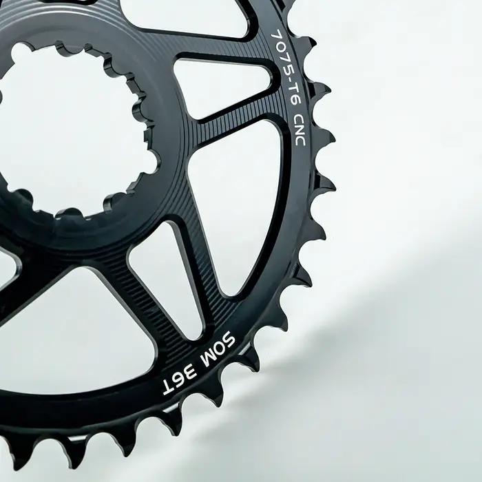 ZRACE 10s 11s 12s Plateaux, dent d'aigle 7075AL CNC, décalage 3 mm, VTT, pour manivelle à montage di