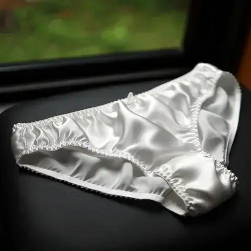 sous-vêtements en soie, antibactérien, confortable, respirant, 100% soie de mûrier, soie taille moye