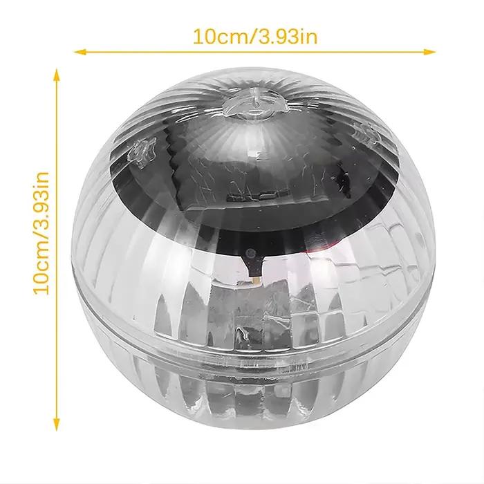 Solaire flottant piscine lumière LED étanche solaire lueur boule lampe décoration pour piscines étan