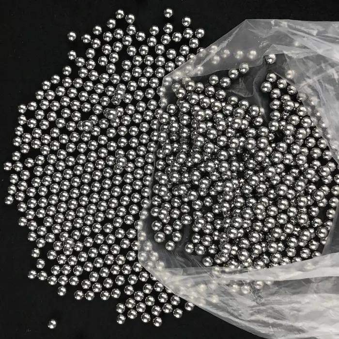6mm fronde chasse 500 pièces/1000 pièces/2000 pièces/lot tir fronde boules en acier à haute teneur e