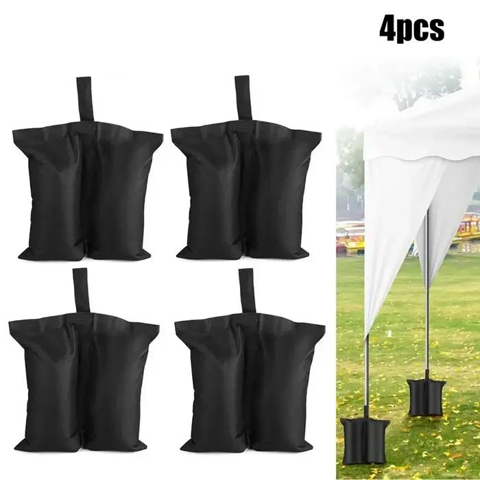 Équipement de Camping Gazebo de jardin pied jambe pieds poids sac de sable chapiteau ensemble de tente étanche accessoires de plein air accessoires de tente