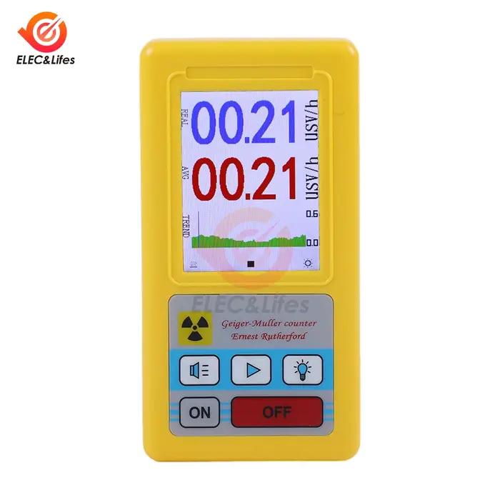 Compteur Geiger pour les eaux usées nucléaires