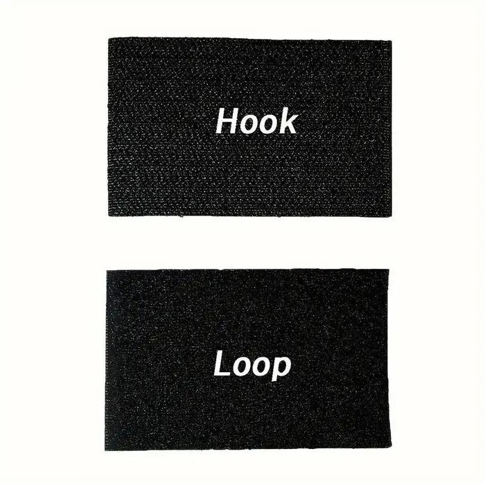 Patch Non't Panic en Polyester 8x5cm avec Support Crochet et Boucle Pour Vêtements Accessoires Occasions Spéciales