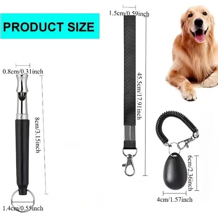 Ensemble de sifflets d'entraînement pour chien