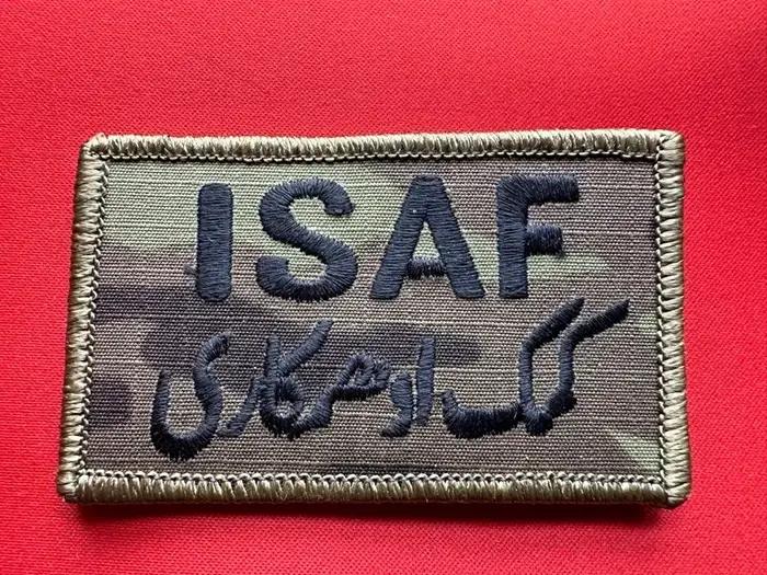 Patch de brassard de force d'assistance de sécurité internationale USGI US ISAF