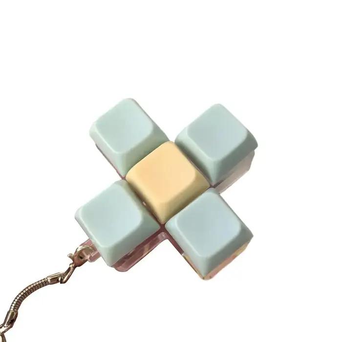 Fidget décompression 1/4/5/9 clavier clé jouet Anti-Stress doigt