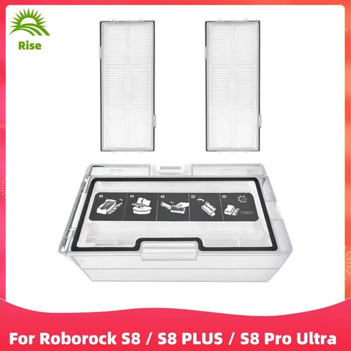 Compatible avec ( Roborock S8 / S8 PLUS / S8 Pro Ultra / G20 ) Boîte Collecteur de Poussière pour Aspirateur Robot