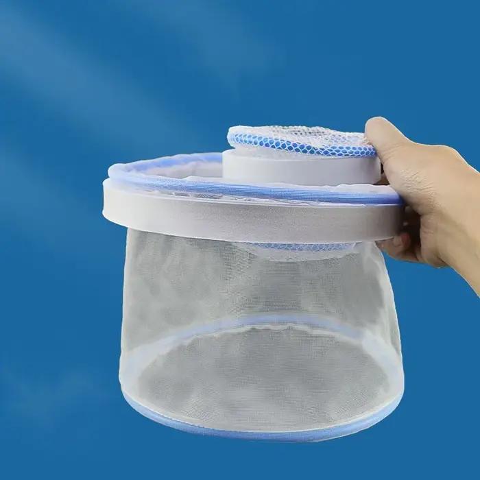 Équipement d'élevage filet d'élevage ventilé Guppy perméable Portable boîte d'isolation d'aquarium filet d'élevage en Nylon aquarium