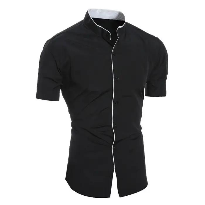 Chemise décontractée à manches courtes pour hommes