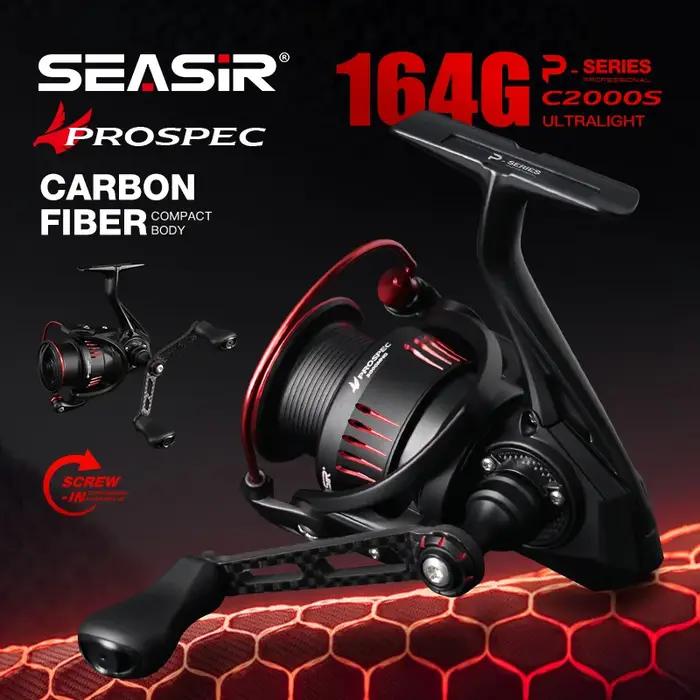Seasir P-Series Prospec moulinet de pêche en Fiber de carbone 9Kg Max glisser 8 + 1BB 5.2:1/6.2:1 mo