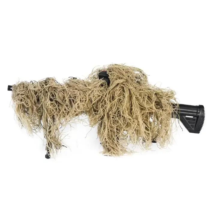 Couverture de fusil Ghillie Jungle Désert Neige Corde d'Enveloppe pour Fusil de Chasse Tactique 3D Camouflage Accessoires de Chasse Occasions Spéciales