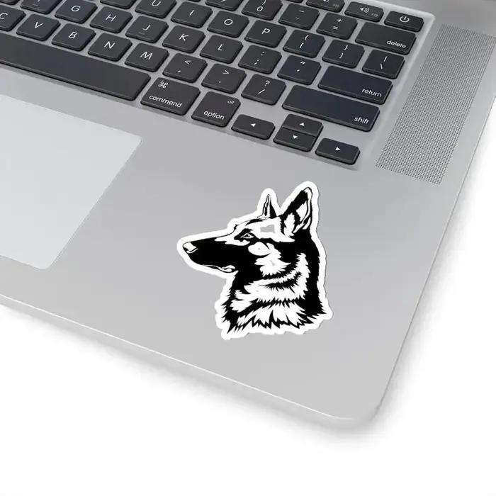 Autocollants profil malinoïens en PVC pour voitures, motos, vélos et pare-chocs - Design unique et personnalisable - Protection durable contre l'eau et le soleil - Facile à installer et à retirer
