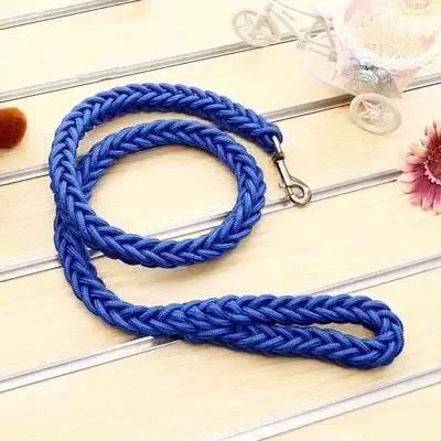 Laisse pour chien de grande taille, robuste, 4,5 pieds, en nylon tressé durable, pour chiens de peti