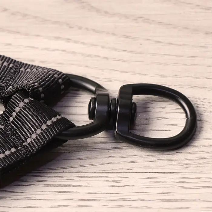 OUWO laisse de chien de marche pour deux chiens 360 pivotant sans enchevêtrement absorbant les chocs élastique Double