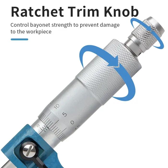 Micromètres extérieurs 0-25mm 0.01mm, outil de mesure, échelle, pied à coulisse mécanique, Micro mèt