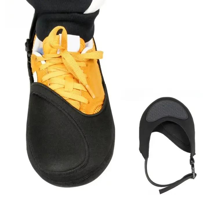 Protecteur de manette de vitesse pour chaussures de moto, antidérapant, imperméable, noir, housse de botte légère, protection de manette de vitesse