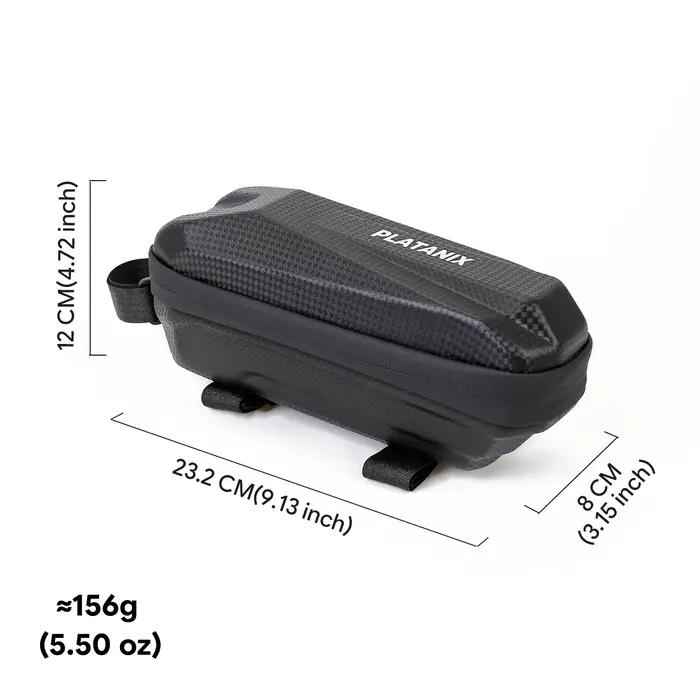 Sacoche de vélo rigide PLATANIX EVA pour VTT et vélos de route - Sacoche de cadre avant, sacoche de