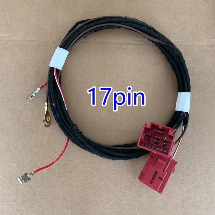 Faisceau de câbles de siège électrique, 10 broches, 17 broches, pour Audi A3 8V A4 B9 A5 A6 C8 VW pa