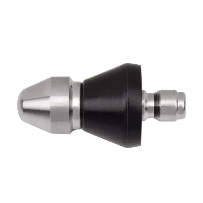 Buse de nettoyage de tuyaux à haute pression acier inoxydable pour nettoyage des conduites d'eau et égouts résistants aux hautes températures occasions spéciales entretien facile