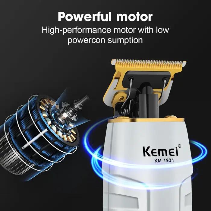 KEMEI machine de coupe de cheveux tondeuse électrique professionnelle KM-1931 machines de barbier sa