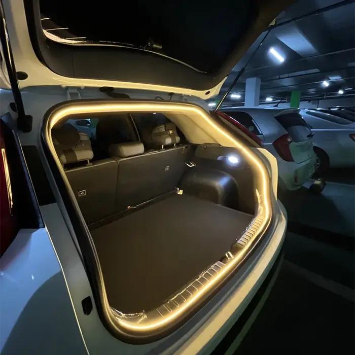 BLALION – bande lumineuse LED Frunk, lumière ambiante modifiée pour Tesla modèle 3 Y S 5M, lampe d'a