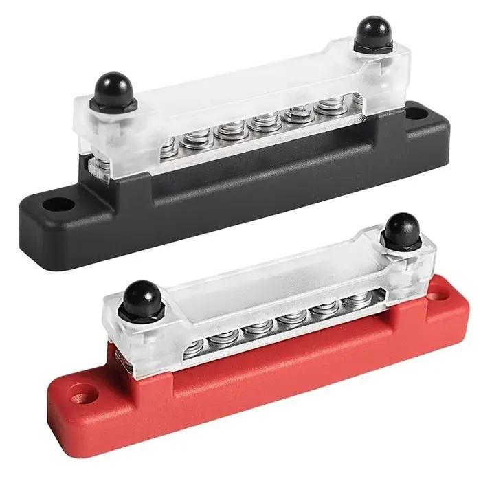 Barre Omnibus M6 12V Bloc de Distribution d'Energie Bornier Electrique 150A pour Camion Voiture Bateau Camping-Car Occasions Spéciales