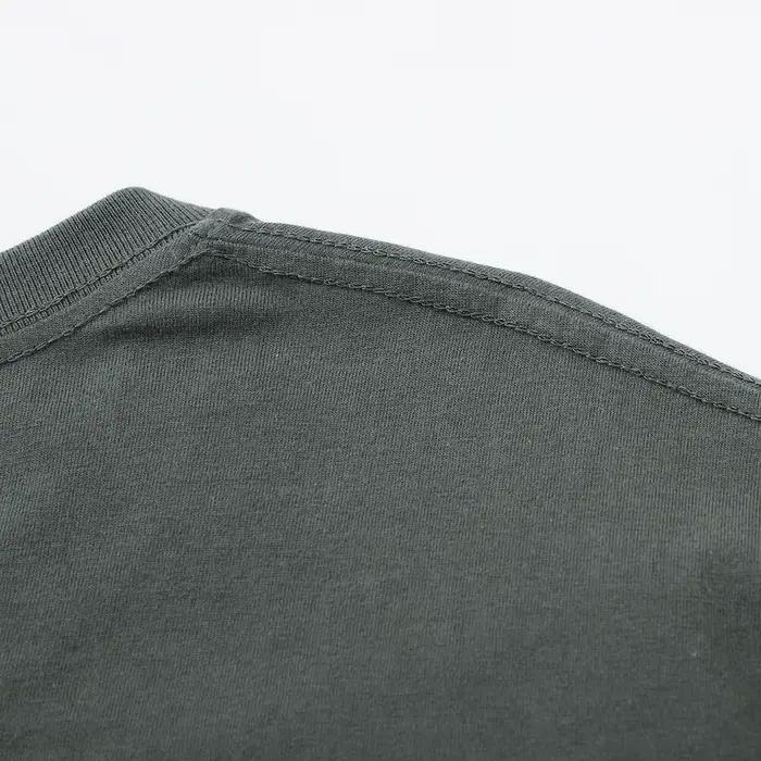 T-Shirt en coton 100% tricoté avec impression drapeau de Marseille pour homme style décontracté pour voyager et occasions spéciales