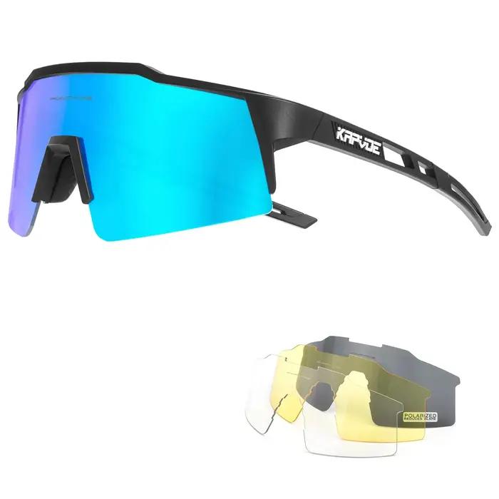 Kapvoe-Lunettes de soleil polarisées ultra légères pour le cyclisme
