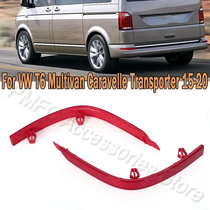 Couvercle de feu stop pour VW T6 Transporter, réflecteur de pare-chocs arrière, feu stop, coque de p
