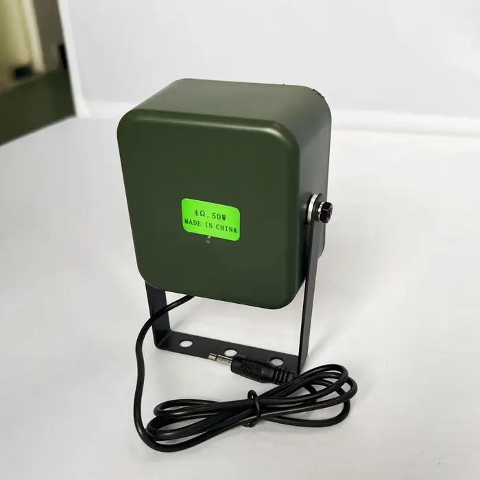 BK1218B Accessoires de chasse 50 watts de 150 dB 4 ohms Haut-parleur à aimant carré